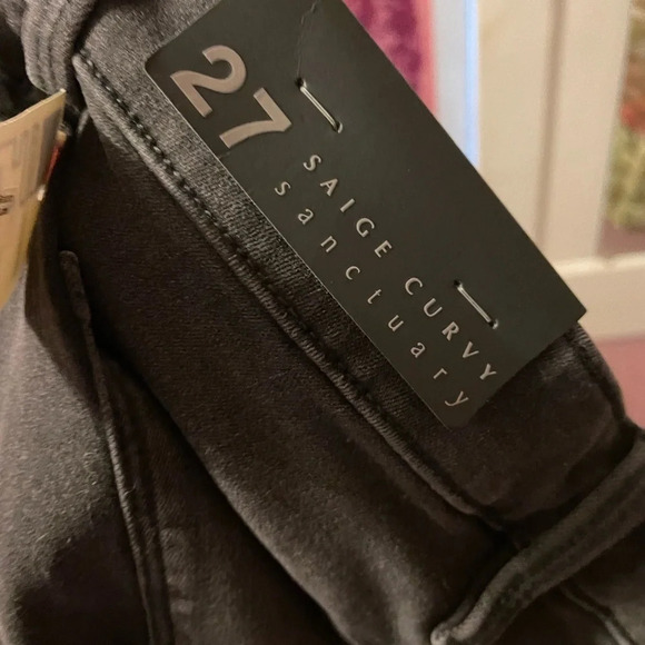 NWT SANCTUARY SAIGE CURVY SKINNY JEANS - Picture 6 of 7
